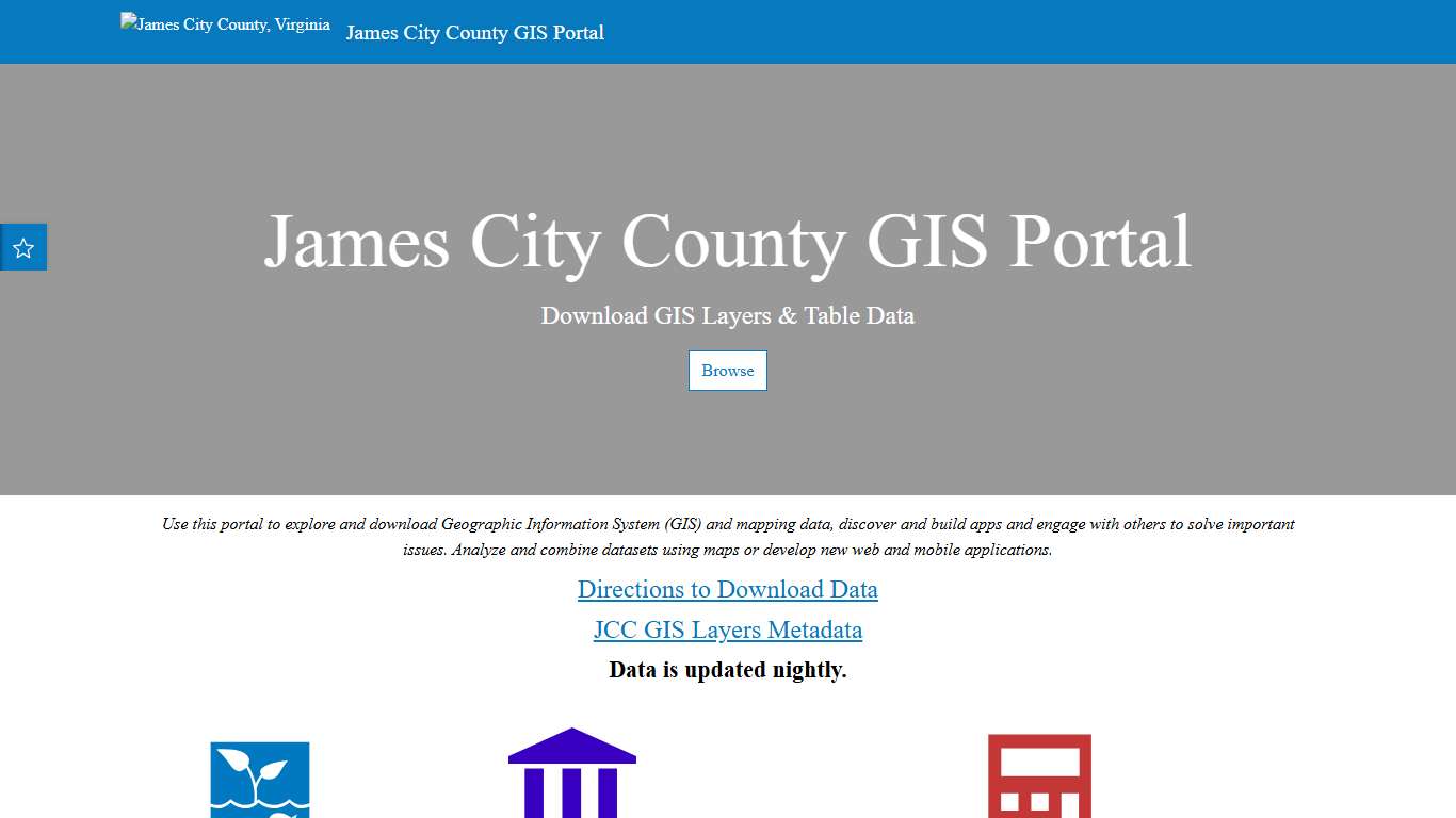 James City County GIS Portal